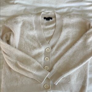 Sanctuary Cozy Cream Button-Up Sweater